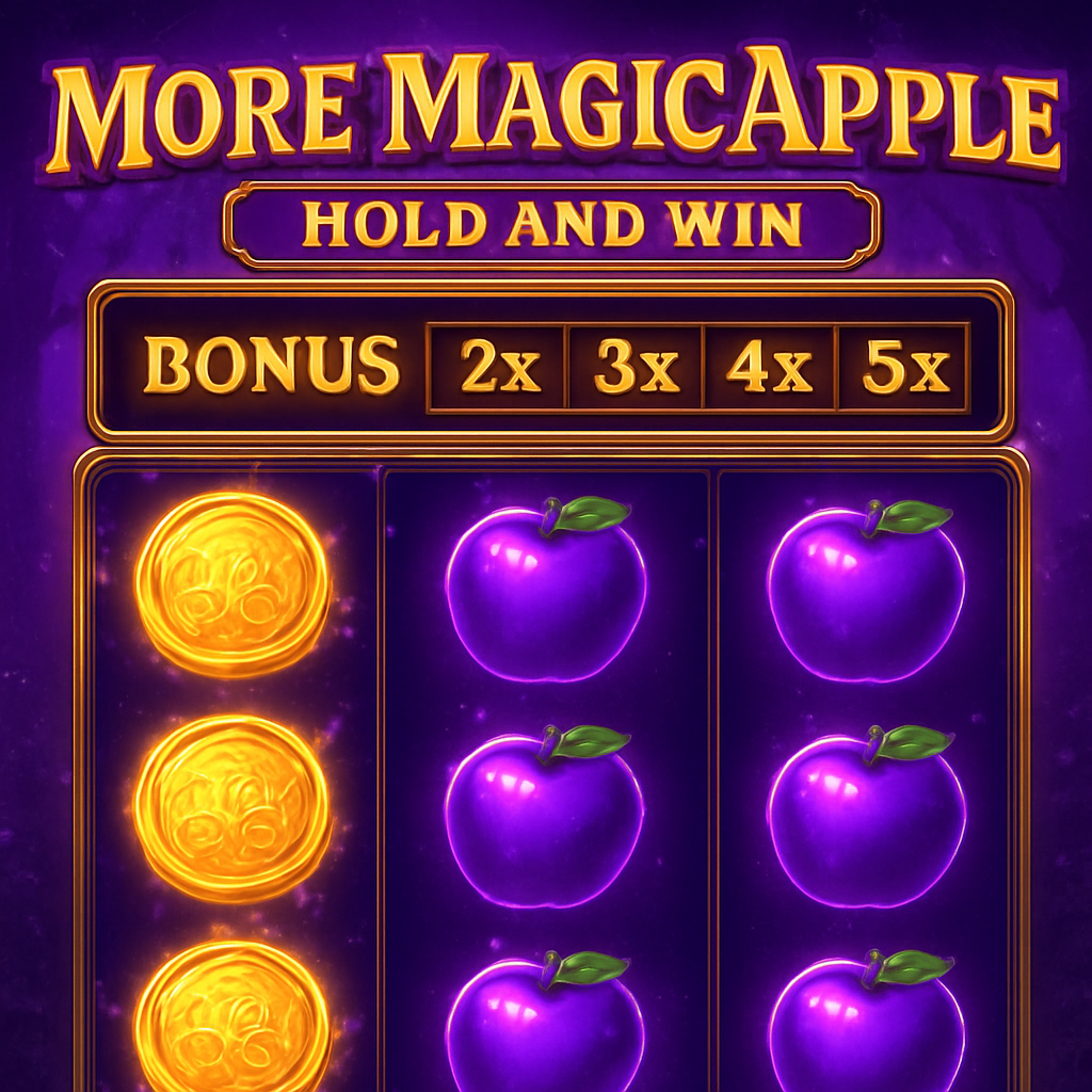 More Magic Apple — бонусная игра Hold and Win